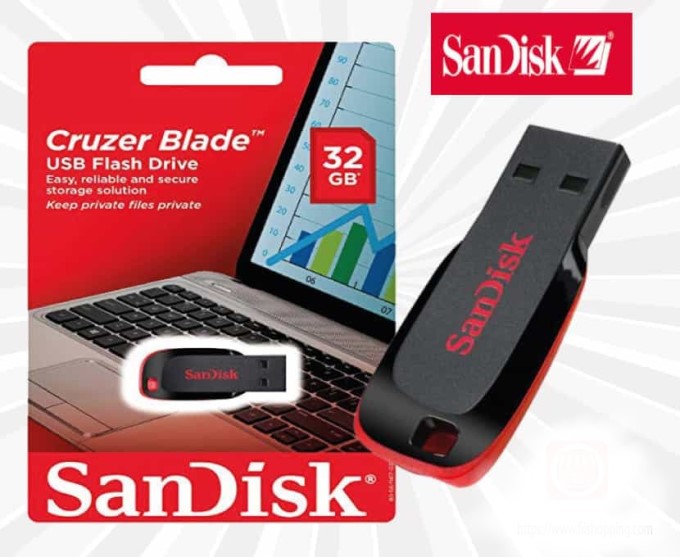 Clé USB Sandisk 32 Go 3.0 – Afritech Plus
